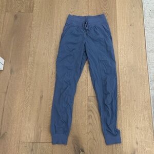 Blue LuluLemon Dance Studio Pants
